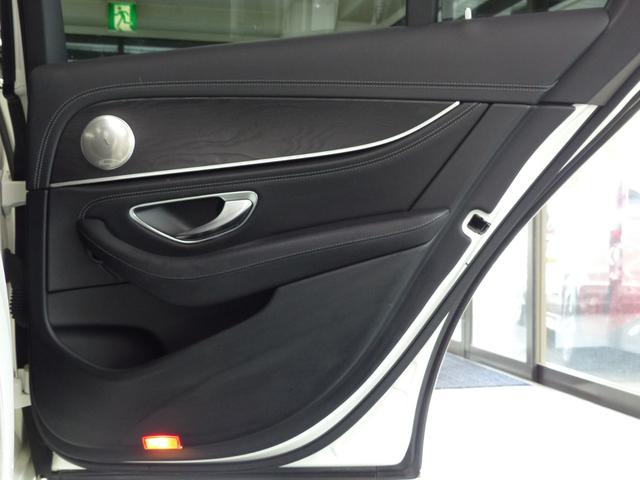 Eクラス E200 アバンギャルド スポーツ レーダーS 黒半革 HDDナビ地デジ360°カメラ Meコネクト 前席Sヒーター マルチビームLEDライト Pアシスト ハイビームアシスト ACC レーンチェンジ レーンキープ 分割可倒式シート 禁煙(42枚目)