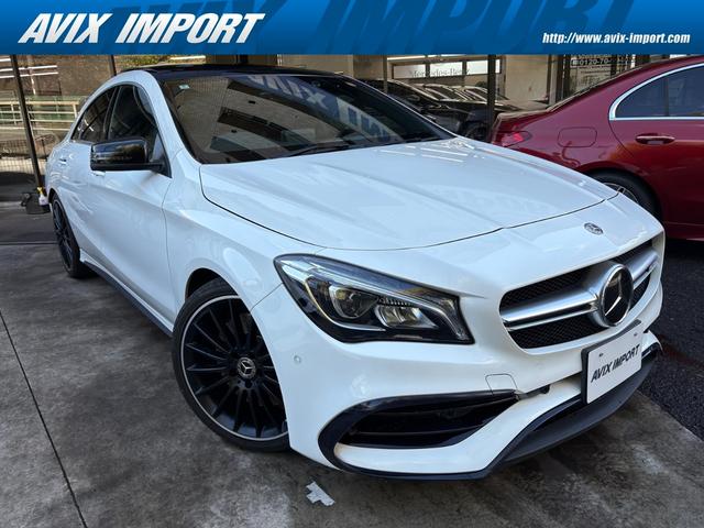 ＣＬＡクラス ＣＬＡ４５　４マチック　後期型　ＲＳＰ　黒革　パノラマＳＲ　ＨＤＤナビ地デジＢカメラ　Ｓヒーター　ＬＥＤライト　Ｐアシスト　ハイビームＡ　ＡＣＣ　レーンキープ　分割可倒式シート　メモリー付Ｐシート　ＡＭＧ製１９ＡＷ　禁煙（6枚目）