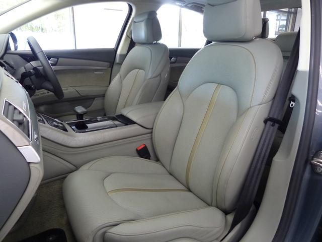 Ａ８ ４．０ＴＦＳＩクワトロ　後期型　プレセンスＰ　Ｄセレクション　グレー革　ＳＲ　ＨＤＤナビ地デジ　サラウンドビュー　ナイトビジョン　Ｓヒーター　前席ベンチレーション　マトリクスＬＥＤ　自動トランク　４ゾーンＡＣ　ＯＰ２０ＡＷ（45枚目）