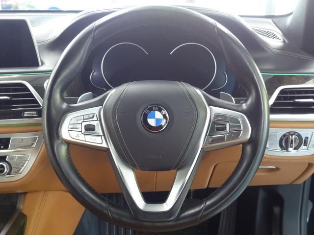 7シリーズ 750i Mスポーツ Dアシストプラス 茶革 SR HDDナビ地デジTOP&3Dビュー HUD ハーマンカードン 前後席Sヒーター 前席ベンチレーション&マッサージ BMWレーザーライト 自動トランク Pアシスト 禁煙(12枚目)