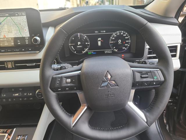 アウトランダーPHEV G 1オーナー P仕様 ホワイトレザーシート ヘッドアップディスプレイ 前後シートヒーター BOSEサウンドシステム ナビTVETC 360度モニター コンソールイルミネーション ステアリングヒーター(24枚目)