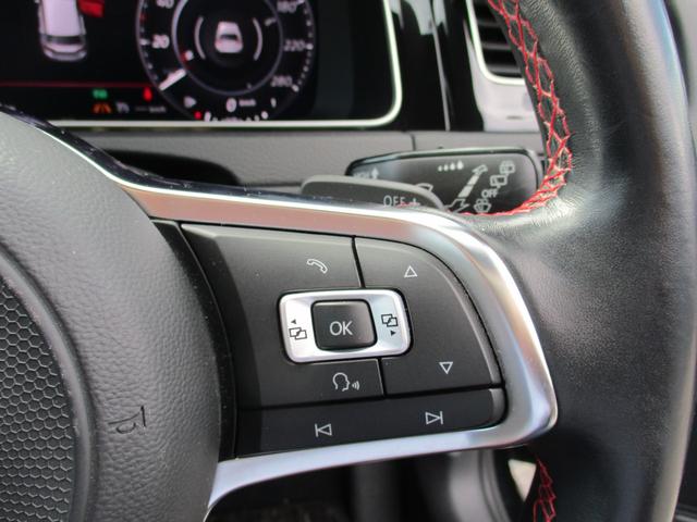 ゴルフＧＴＩ ダイナミック　純正ナビ・ＴＶ・Ｂカメラ　純正ＣＤ／ＤＶＤ／ＢＴ　ＥＴＣ２．０　純正１８ＡＷ　ドラレコ　スマートキープッシュスタート（24枚目）