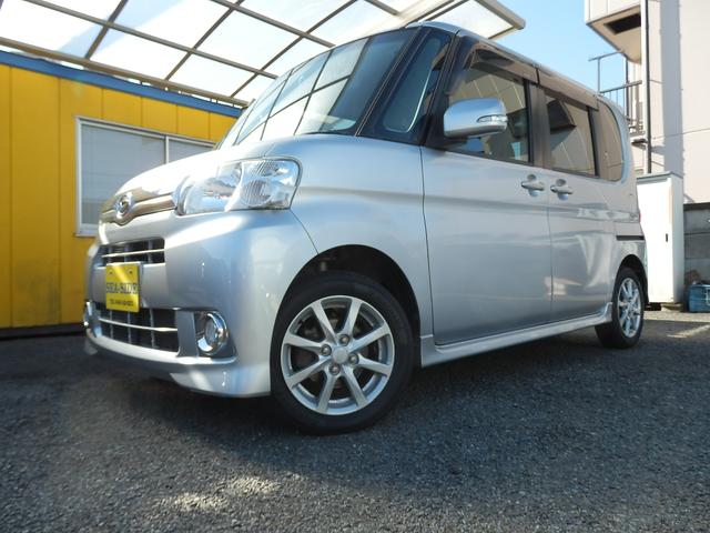 タント Ｇスペシャル　メモリーナビＤＴＶ・左側パワースライドドア・ＨＩＤ・ウインカーミラー・ＣＤ・ＤＶＤ・アイドリングストップ　スマートキー　フォグランプ　電動格納ミラー・ＡＡＣ・　純正１５ＡＷ・ドアバイザー・ＥＴＣ（4枚目）