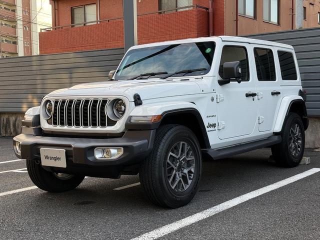 ジープ・ラングラーアンリミテッド サハラ　認定中古車　弊社管理車両　新車保証継承　レザーシート　シートヒーター　ステアリングヒーター　アップルカープレイアンドロイドオート対応　アダプティブクルーズコントロール　ブラインドスポットモニター（2枚目）