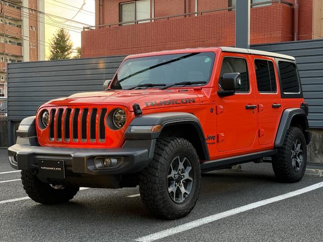 ジープ・ラングラーアンリミテッド ルビコン 認定中古車 18ヶ月保証付 アップルカープレイアンドロイドオート対応 レザーシート アダプティブクルーズコントロール ブラインドスポットモニター バックカメラ サイドカメラ フロントカメラ ETC(2枚目)