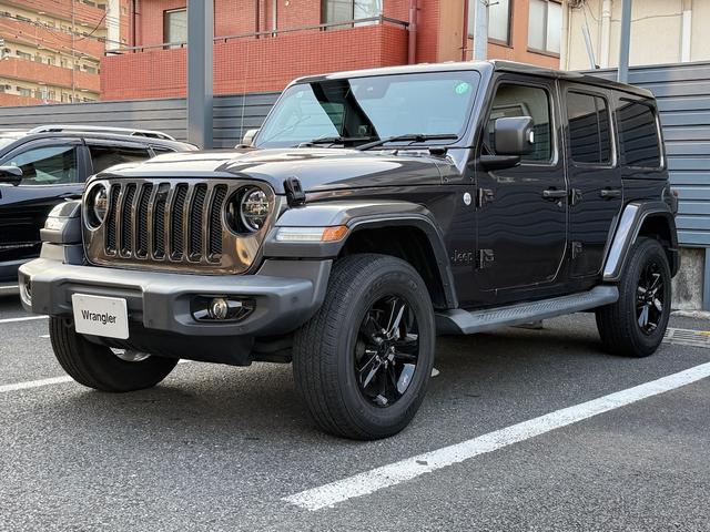 ジープ・ラングラーアンリミテッド アルティテュード ワンオーナー認定中古車 レザーシート シートヒーター ステアリングヒーター LEDライト アップルカープレイアンドロイドオート対応 アダプティブクルーズコントロール搭載 フルセグチューナー付き(2枚目)