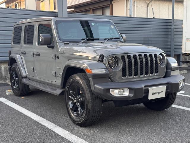 ジープ・ラングラーアンリミテッド サハラ　パワートップ　認定中古車　弊社元管理車両　　純正メモリーナビ　Ａｐｐｌｅｃａｒｐｌａｙ・Ａｎｄｒｏｉｄａｕｔｏ対応Ｕコネクト　　アダプティブクルーズコントロール　ブラインドスポットモニター　バックカメラ　ＥＴＣ（3枚目）
