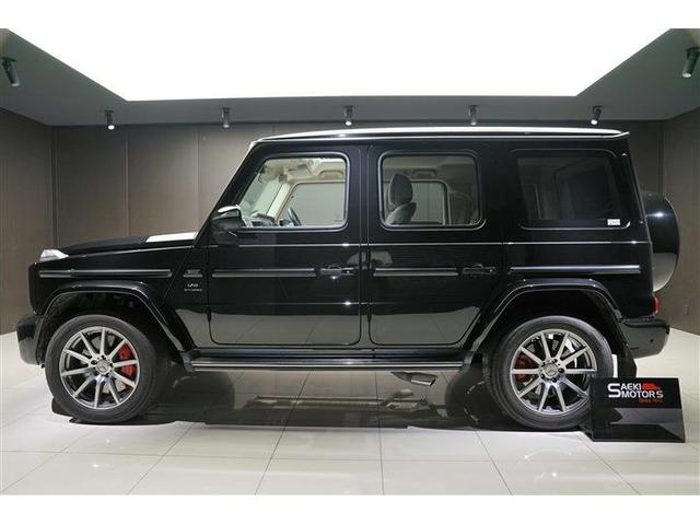 Ｇ６３　ＡＭＧレザーエクスクルーシブパッケージ　正規ディーラー車　ＲＨＤ　マキアートベージュ内装　オブシディアンブラック(4枚目)