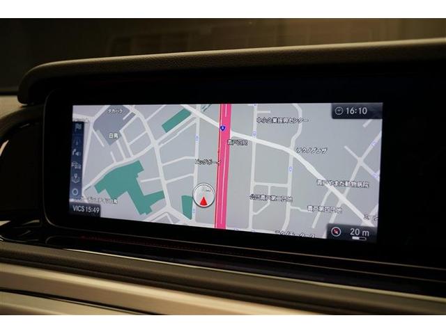 純正ＣＯＭＡＮＤシステムナビ。わかりやすい情報表示と先進のＶＩＣＳ対応で案内もスムーズです。