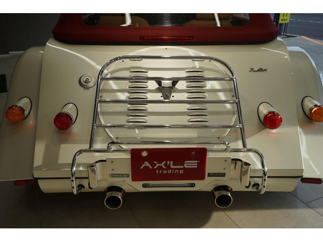 モーガンその他 プラスシックス ピナクル 世界限定30台 ワンオ-ナ- ディ-ラ-車 フォ-ンソフトグレインレザ- キャメルタンシ-ト ヒ-テッドシ-ト イ-ジ-アップフードマル-ンモヘア ブラックメッシュグリルペイント フ-ドカバ- ラゲ-ジラックパック(36枚目)