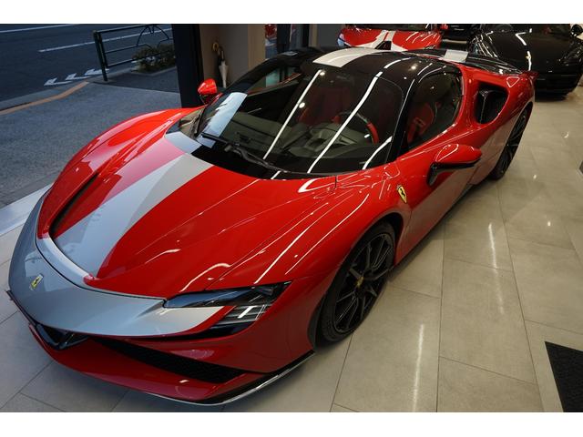 ＳＦ９０ストラダーレ アセットフィオラノ　　Ｆ１　ＤＣＴ　Ｅ４ＷＤ　Ｄ車　カ－ボンホイ－ル　フルカ－ボン　カ－ボンフロントスポイラ－／サイドエアインテ－ク／リアディフュ－ザ－／サイドシル／ドライバ－ゾ－ン／インストメンツカバ－／ドアパネル／センタ－トンネル／レ－シングシ－ト（4枚目）