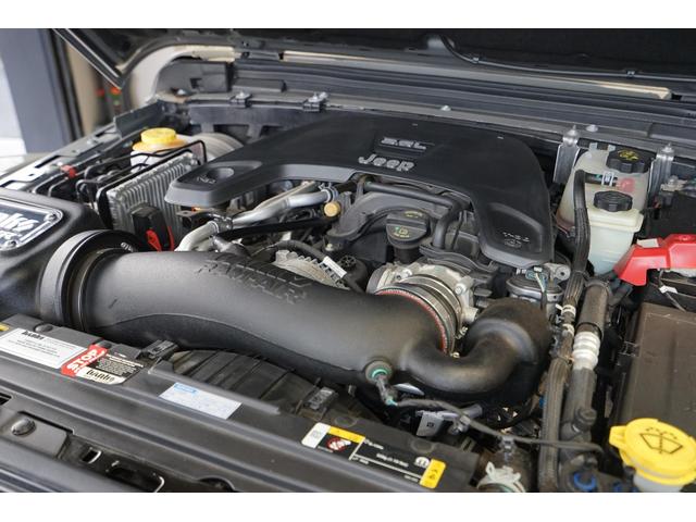 ジープ・ラングラーアンリミテッド ルビコン 4WD D車 JEPPESENコンプリ 電動サイドステップ フロントバンパー/リヤバンパー タクティカルエキゾーストマフラー(25枚目)