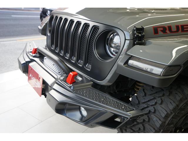 ジープ・ラングラーアンリミテッド ルビコン 4WD D車 JEPPESENコンプリ 電動サイドステップ フロントバンパー/リヤバンパー タクティカルエキゾーストマフラー(27枚目)