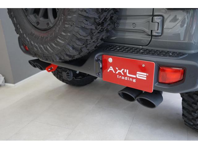 ジープ・ラングラーアンリミテッド ルビコン 4WD D車 JEPPESENコンプリ 電動サイドステップ フロントバンパー/リヤバンパー タクティカルエキゾーストマフラー(32枚目)