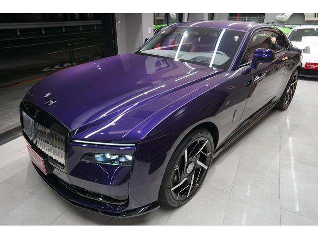 スペクター ベースグレード　左Ｈ　Ｄ車　１オナ　ビスポークインテリア　ＯＰ１１００　スタ－ライトドア／ル－フ　イルミネ－テッドフェイシア　ビスポ－クオ－ディオ　エクステンデットパイピング　カラ－ステッチ　ビスポ－ククロック　前後（4枚目）