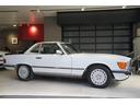 ５６０ＳＬ　ディ－ラ－車　ブラック／チェックコンビシ－ト　１５インチアルミホイ－ルウッドパネルヒビ割無　純正ヘッドライト　グリル　マフラ－新品交換　整備記録簿　取説記録簿(2枚目)