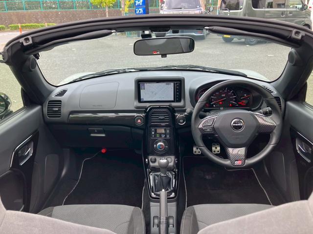 コペン GR スポーツ スマートキー プッシュスタート シートヒーター GR専用シート アクティブトップ BBS16inchAW バックカメラ D-SPORTロックナット ターボ車(9枚目)