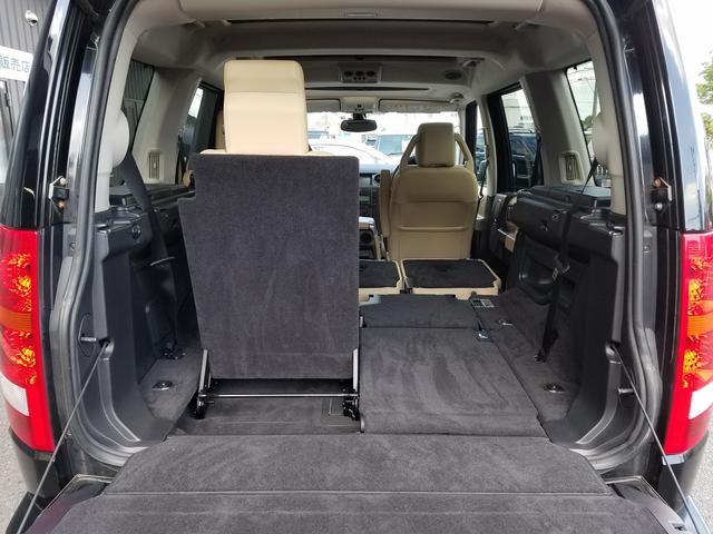HSE フルカラー仕様 専用18AW プロジェクター式HIDライト ベージュ本革内装 トリプルサンルーフ 純正マルチナビ&4×4info 7人乗り 整備付(43枚目)