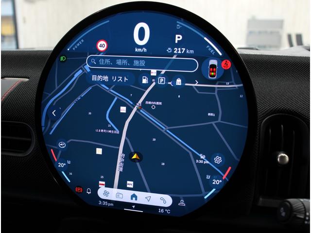 MINI クーパーS ジョン・クーパー・ワークス・トリム JCWトリム Mパッケ-ジ 禁煙1オ-ナ- 黒半革 ナビ 全方位カメラ Dアシスト コンフォートアクセス ACC HUD ハーマンカードン マッサージ JCW17インチAW 新車保証継承(13枚目)