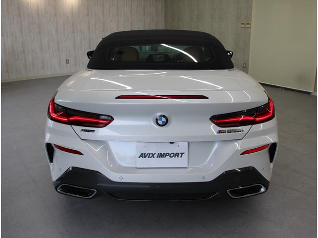 8シリーズ M850i xDriveカブリオレ 黒幌 茶革 シートヒータ- ベンチレーション Bowers&Wilkins Dアシストプロ ACC HUD PDC ナビ TV 360°カメラ BMWレーザーライト 純正20インチAW(31枚目)