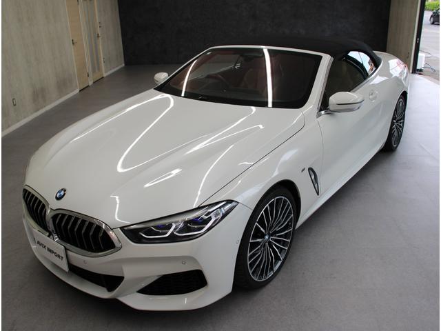 8シリーズ M850i xDriveカブリオレ 黒幌 茶革 シートヒータ- ベンチレーション Bowers&Wilkins Dアシストプロ ACC HUD PDC ナビ TV 360°カメラ BMWレーザーライト 純正20インチAW(34枚目)