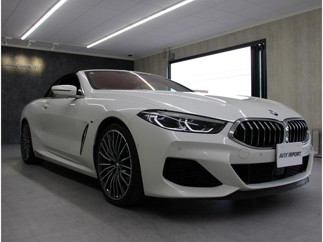 8シリーズ M850i xDriveカブリオレ 黒幌 茶革 シートヒータ- ベンチレーション Bowers&Wilkins Dアシストプロ ACC HUD PDC ナビ TV 360°カメラ BMWレーザーライト 純正20インチAW(40枚目)