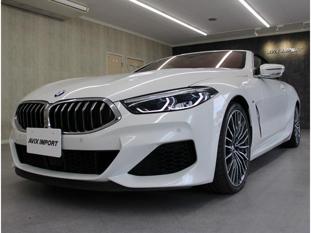 8シリーズ M850i xDriveカブリオレ 黒幌 茶革 シートヒータ- ベンチレーション Bowers&Wilkins Dアシストプロ ACC HUD PDC ナビ TV 360°カメラ BMWレーザーライト 純正20インチAW(41枚目)