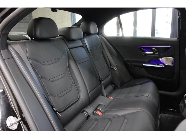 Cクラス C63 S E パフォーマンス AMGパフォ-マンスPKG パノラマSR 黒革 ベンチレーション ARナビ TV 360°カメラ HUD PTS Burmester パワートランク AMG20AW 新車保証継承 1オ-ナ-(7枚目)
