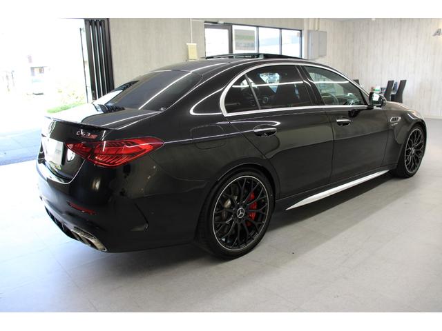 Cクラス C63 S E パフォーマンス AMGパフォ-マンスPKG パノラマSR 黒革 ベンチレーション ARナビ TV 360°カメラ HUD PTS Burmester パワートランク AMG20AW 新車保証継承 1オ-ナ-(37枚目)