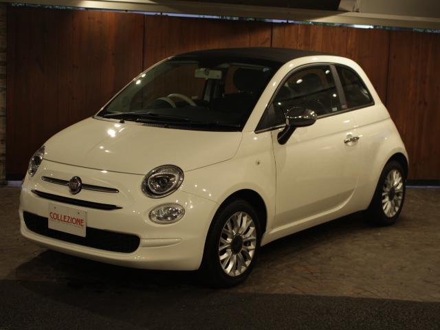 ５００Ｃ １．２　ポップ　ディーラー車　右ハンドル　５速ＡＴ車　ファブリックシート　純正１５ＡＷ　電動ブラックソフトトップ（6枚目）