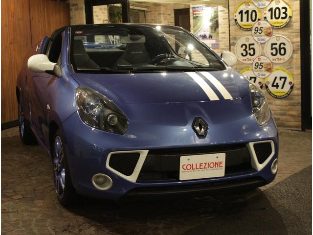 ウインド ゴルディーニ　ディーラー車　左ハンドル　５速ＭＴ車　ブルー×ブラックレザーシー　純正１７ＡＷ　電動トップ（4枚目）