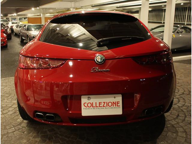 アルファブレラ 2.2 JTS セレスピード ディーラー車 右ハンドル 6速セミAT車 ブラック×グレーレザーシート 純正18AW(8枚目)