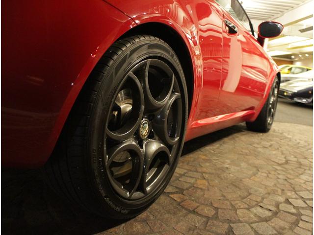 アルファブレラ 2.2 JTS セレスピード ディーラー車 右ハンドル 6速セミAT車 ブラック×グレーレザーシート 純正18AW(19枚目)