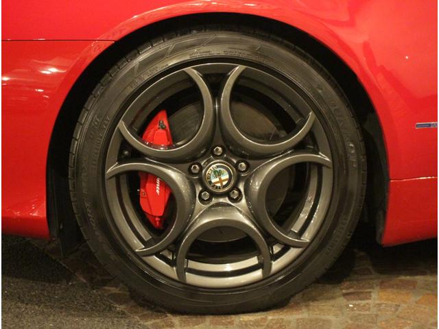 アルファブレラ 2.2 JTS セレスピード ディーラー車 右ハンドル 6速セミAT車 ブラック×グレーレザーシート 純正18AW(20枚目)