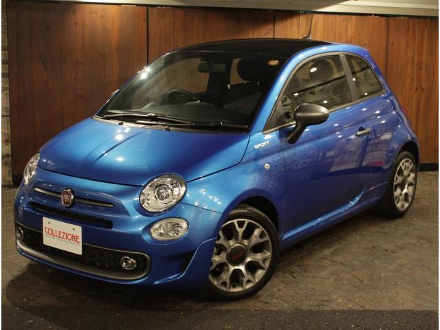 500 スポーツ ディーラー車 1オーナー車 右ハンドル 5速MT車 ブラックハーフレザーシート 純正16AW ガラスルーフ 35台限定車(5枚目)