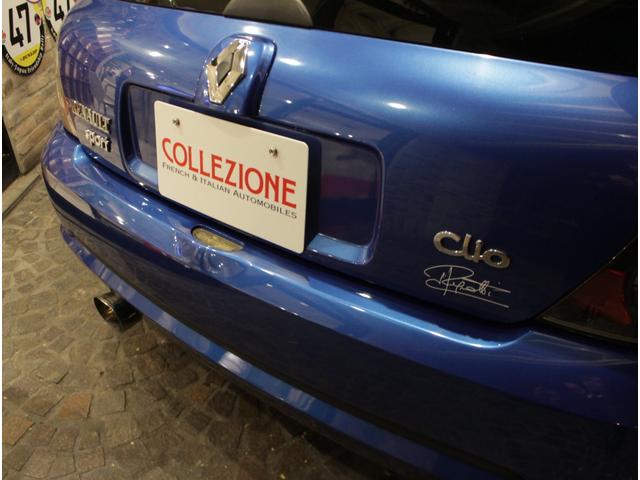 クリオ RS2.0 16V Jean Ragnotti 左ハンドル 5速MT車 ファブリックシート 社外AW オプションエアコン付き 限定300台(26枚目)