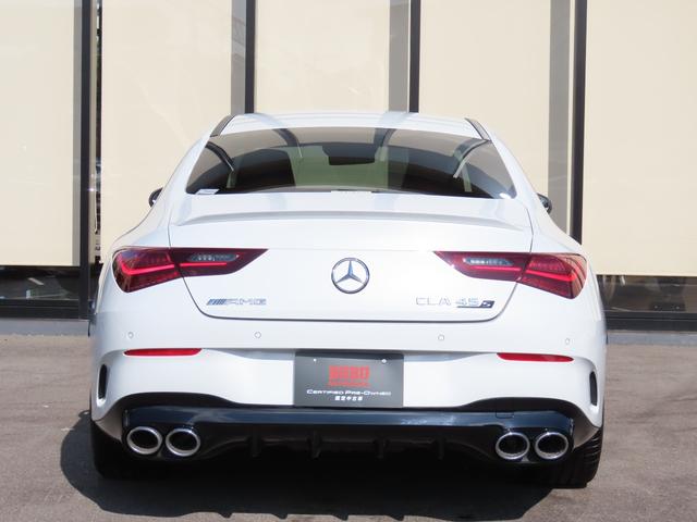 ＣＬＡクラス ＣＬＡ４５　Ｓ　４マチック＋　ワンオーナー　レザーシート　シートヒーター　ナビ　フルセグ　Ｂｌｕｅｔｏｏｔｈ　ＵＳＢ　ＥＴＣ２．０　３６０°カメラ　シートヒーター　オートライト　レーンキープアシスト　ブラインドスポットモニター（8枚目）