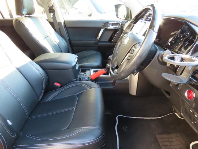 ランドクルーザープラド TX ELFORDサウンドチャンバーパイプ WALDフロントスポイラー リアスカートオーバーフェンダー フロントグリル アルパインビッグX リフトアップスピーカー サンルーフ ACC バックカメラ(5枚目)