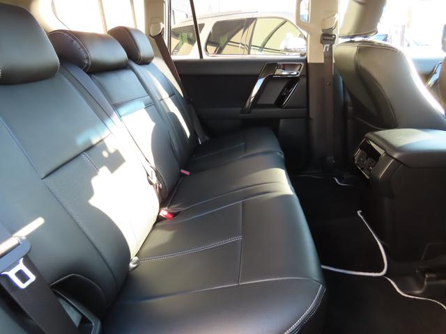 ランドクルーザープラド TX ELFORDサウンドチャンバーパイプ WALDフロントスポイラー リアスカートオーバーフェンダー フロントグリル アルパインビッグX リフトアップスピーカー サンルーフ ACC バックカメラ(7枚目)