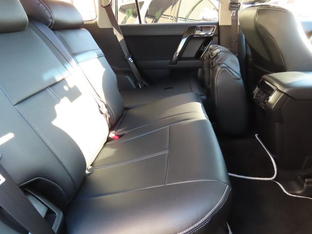 ランドクルーザープラド TX ELFORDサウンドチャンバーパイプ WALDフロントスポイラー リアスカートオーバーフェンダー フロントグリル アルパインビッグX リフトアップスピーカー サンルーフ ACC バックカメラ(23枚目)