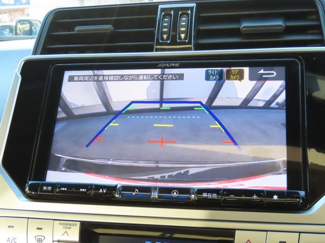 ランドクルーザープラド TX ELFORDサウンドチャンバーパイプ WALDフロントスポイラー リアスカートオーバーフェンダー フロントグリル アルパインビッグX リフトアップスピーカー サンルーフ ACC バックカメラ(38枚目)