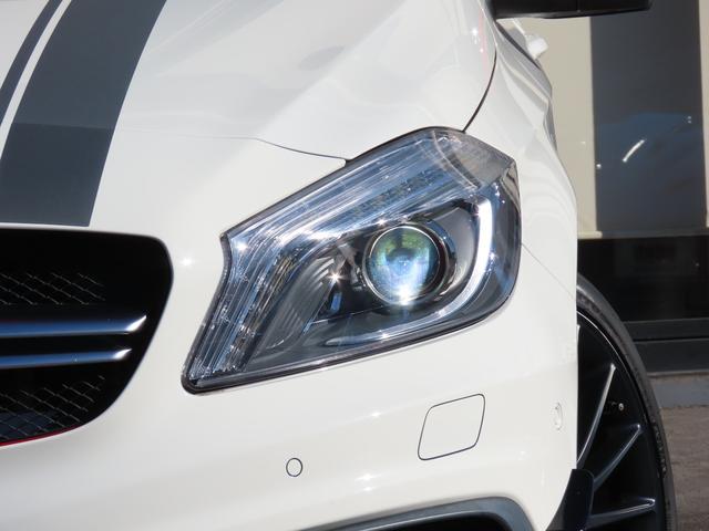 Aクラス A45 4マチック エディション1 専用エアロパーツ AMGスポーツストライプ専用デカール AMGパフォーマンスシート ETC2.0 バックカメラ 電動シート Bluetooth CD DVD シートヒーター 横滑り防止 パドルシフト(18枚目)