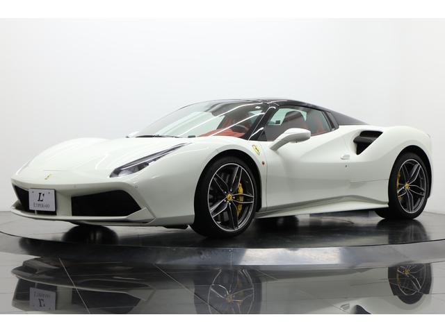 ４８８スパイダー ベースグレード　１オーナー　赤革　２０インチ鍛造アルミ　フロントリフト　ツートンエクステリア　デイトナフル電動シート　七宝焼　ＡＦＳキセノン　カーボンステアリング／センターブリッジ／ドアパネル　ＪＢＬ（26枚目）