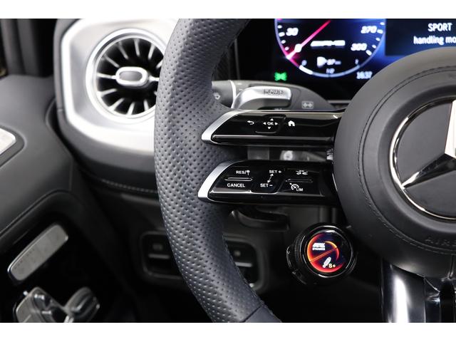 Ｇクラス Ｇ６３　ローンチエディション　グレー／黒革　純正２１インチＡＷ　ナイトＰＫＧ　スモークＬＥＤライト　サンルーフ　カーボントリム　ダイヤモンドステッチ　マッサージ機能　ベンチレーター　ブルメスター　ＭＭＢＵＸ　ＡＲナビ　全周囲カメラ（32枚目）
