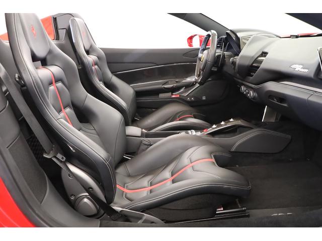 488スパイダー ベースグレード 左H 1オーナー 黒革 純正20インチアルミ フロントリフト レッドキャルパー キセノン カーボンステアリング/センターブリッジ/ドアパネル 七宝焼 純正HDDナビ バックカメラ 前後パークセンサー(13枚目)