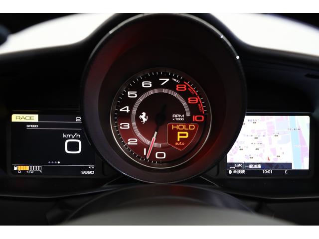 488スパイダー ベースグレード 左H 1オーナー 黒革 純正20インチアルミ フロントリフト レッドキャルパー キセノン カーボンステアリング/センターブリッジ/ドアパネル 七宝焼 純正HDDナビ バックカメラ 前後パークセンサー(25枚目)