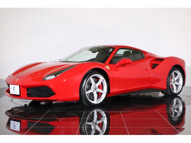 488スパイダー ベースグレード 左H 1オーナー 黒革 純正20インチアルミ フロントリフト レッドキャルパー キセノン カーボンステアリング/センターブリッジ/ドアパネル 七宝焼 純正HDDナビ バックカメラ 前後パークセンサー(48枚目)