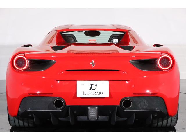 488スパイダー ベースグレード 左H 1オーナー 黒革 純正20インチアルミ フロントリフト レッドキャルパー キセノン カーボンステアリング/センターブリッジ/ドアパネル 七宝焼 純正HDDナビ バックカメラ 前後パークセンサー(53枚目)