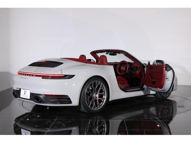 911 911カレラS カブリオレ ボディフルプロテクション施工 20/20インチRSスパイダーホイール スポーツクロノPKGスポ―ツエキゾースト PASM  レッドキャリパー LEDヘッドライト シートヒーター PCMナビ(45枚目)