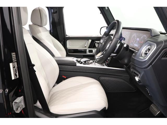 Ｇクラス Ｇ４００ｄ　ＡＭＧライン　白革　純正２０インチアルミ　アダプティブサス　サンルーフ　ダイヤモンドステッチ　マッサージ機能　ベンチレーター　イオナイザー　ＬＥＤヘッドライト　ブルメスター　純正ＨＤＤナビ　全周囲カメラ　地デジ（2枚目）
